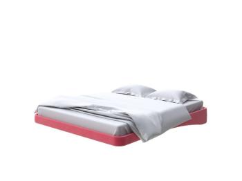 Мягкая Кровать Орматек Парящее основание (Ткань: Велюр Forest 13 Красный) 180x200