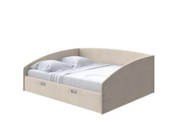 Мягкая Кровать Орматек Bono (Ткань: Велюр Ultra Песочный) 120x190