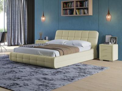 Мягкая Кровать Орматек Corso-6 (Экокожа Кремовый) 160x200 фото #1