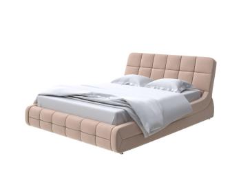 Мягкая Кровать Орматек Corso-6 (Ткань: Велюр Forest 730 Миндальный) 200x190