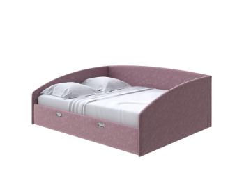 Мягкая Кровать Орматек Bono (Ткань: Велюр Gratta 6 Ягодный мусс) 140x200