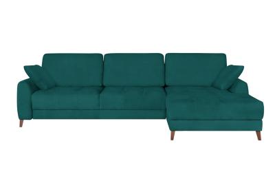 Угловой диван Монако с канапе 85/19 (опоры дерево) фото #1
