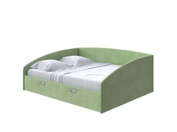 Мягкая Кровать Орматек Bono (Ткань: Велюр Casa Яблоневый) 180x200