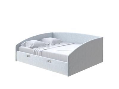 Мягкая Кровать Орматек Bono (Ткань: Флок Бентлей Светло-серый) 140x190 фото #1