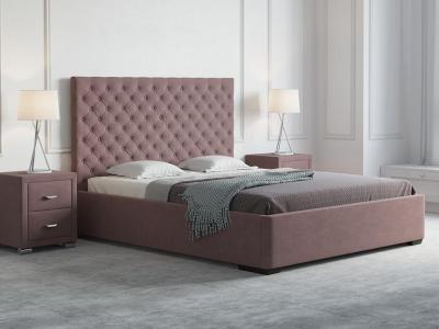 Мягкая Кровать Орматек Modena (Искусственная шерсть Лама Шоколад) 180x200 фото #1