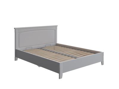 Кровать Райтон Marselle с подъемным механизмом 200×200 Массив (сосна) (Белая эмаль) фото #2