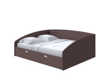 Мягкая Кровать Орматек Bono (Искусственная шерсть Лама Шоколад) 180x190
