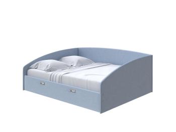 Мягкая Кровать Орматек Bono (Ткань: Велюр Scandi Cotton 21 Китайский Голубой) 140x190