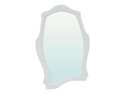 Зеркало Орматек Elegant (МДФ Молочный дуб) 73x90 фото #1