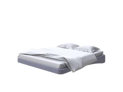 Мягкая Кровать Орматек Парящее основание (Ткань: Велюр Casa Благородный серый) 160x200 фото #1