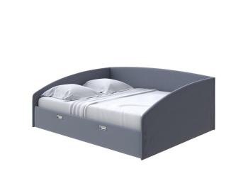 Мягкая Кровать Орматек Bono (Экокожа Темно-синий) 80x200