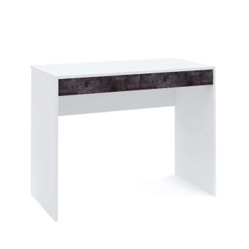 Стол письменный MODUL 1000 с выдвижным ящиком , Камень серый, Белый (тиснение)