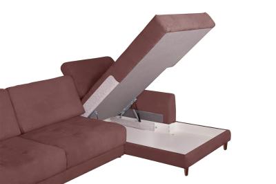 Угловой диван Монако с канапе 97/19 (опоры дерево) фото #4