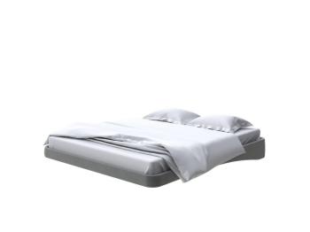 Мягкая Кровать Орматек Парящее основание (Ткань: Велюр Forest 520 Темно-серый) 200x200