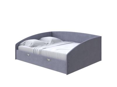 Мягкая Кровать Орматек Bono (Ткань: Велюр Casa Благородный серый) 120x200 фото #1