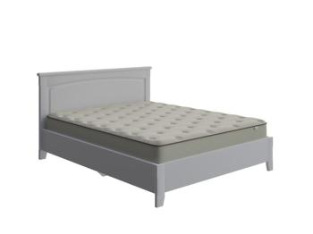 Кровать Райтон Marselle с подъемным механизмом 200×200 Массив (сосна) (Белая эмаль)