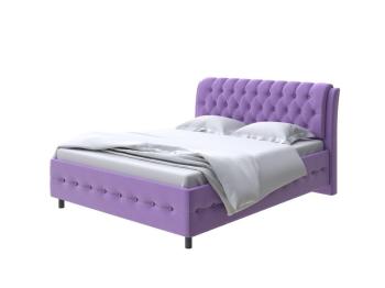 Мягкая Кровать Орматек Como (Veda) 4 (Ткань: Велюр Forest 741 Светло-фиолетовый) 160x200