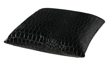 Подушка Орматек декоративная из экокожи (Экокожа Кайман черный) 43x43