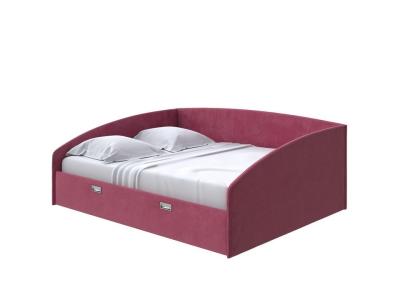 Мягкая Кровать Орматек Bono (Ткань: Велюр Casa Винный) 180x200 фото #1