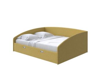 Мягкая Кровать Орматек Bono (Ткань: Рогожка Firmino Канареечный) 140x190