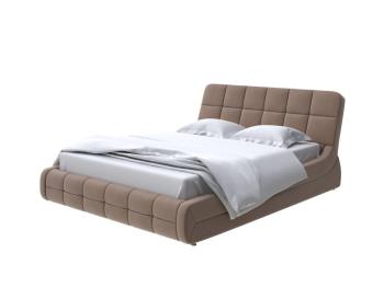 Мягкая Кровать Орматек Corso-6 (Ткань: Велюр Forest 514 Светло-коричневый) 140x190