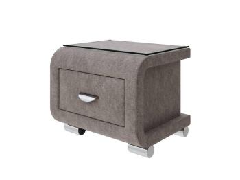 Тумба Орматек OrmaSoft-3 (Ткань: Рогожка Levis 25 Светло-коричневый) 48x43