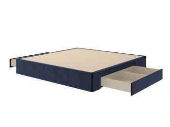Verda Основание Podium с ящиками 55-55 (Ткань: Микровелюр Manhattan Ночное небо) 140x220
