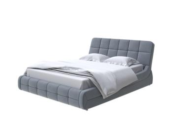 Мягкая Кровать Орматек Corso-6 (Ткань: Велюр Forest 17 Серый) 200x190