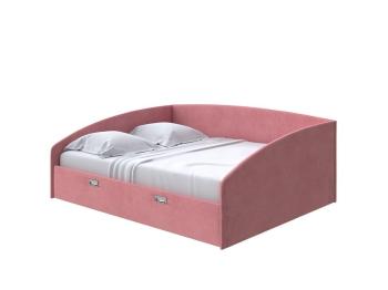 Мягкая Кровать Орматек Bono (Ткань: Велюр Ultra Ягодный сорбет) 120x200