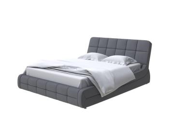 Мягкая Кровать Орматек Corso-6 (Ткань: Велюр Scandi Cotton 25 Графитовый) 160x200