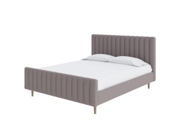 Мягкая Кровать Орматек Madison (Ткань: Рогожка Тетра Слива) 140x220