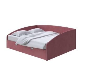 Мягкая Кровать Орматек Bono (Ткань: Велюр Ultra Багряный) 160x190