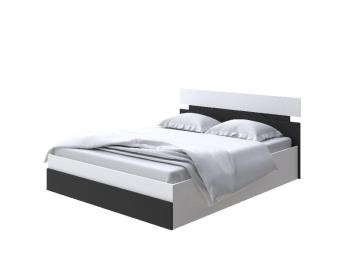 Кровать Milton с подъемным механизмом (ЛДСП Белый/Черный) 140x190