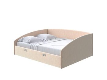 Мягкая Кровать Орматек Bono (Ткань: Флок Бентлей Песок) 80x190