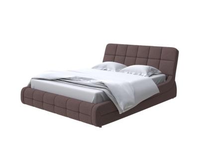 Мягкая Кровать Орматек Corso-6 (Искусственная шерсть Лама Шоколад) 180x200 фото #1