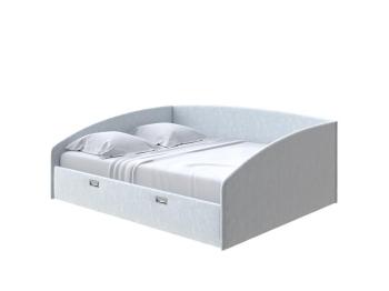 Мягкая Кровать Орматек Bono (Ткань: Флок Бентлей Светло-серый) 160x190