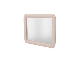Зеркало Райтон Comfy 66×3×56 Экокожа (Бежевый перламутр)