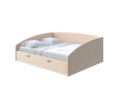 Мягкая Кровать Орматек Bono (Ткань: Флок Бентлей Песок) 90x200 фото #1