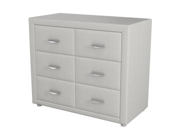 Комод Verda 2/6 (Экокожа Валенсия Белый) 92x48