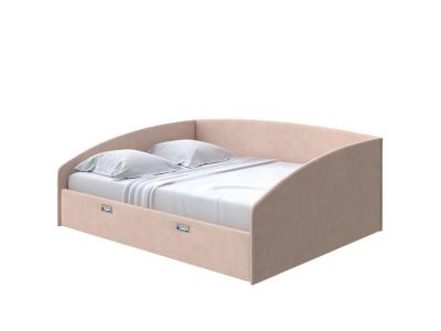 Мягкая Кровать Орматек Bono (Ткань: Рогожка Тетра Имбирь) 180x200 фото #1