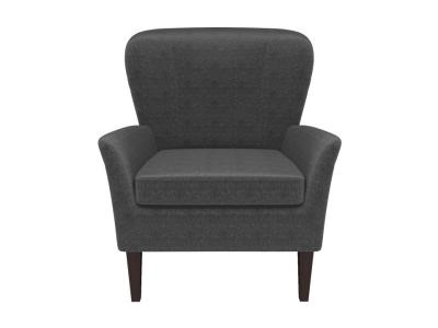 Кресло Орматек Elegance (Искусственная шерсть Лама Темно-серый) 87x88 фото #3