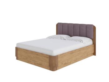 Кровать Орматек Wood Home Lite 2 с подъемным механизмом (ЛДСП Бунратти+ткань ЛДСП Бунратти/Антик (сосна)/Тетра Слива) 160x220