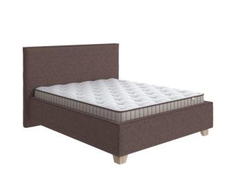 Кровать Райтон Hygge Simple 200×220 Ткань: Рогожка (Levis 37 Шоколад)