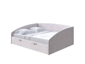 Мягкая Кровать Орматек Bono (Ткань: Велюр Casa Лунный) 180x190