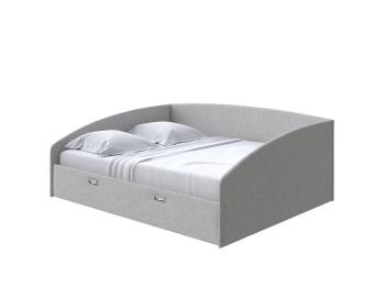 Мягкая Кровать Орматек Bono (Искусственная шерсть Лама Светло-серый) 80x190