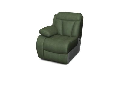 Кресло Орматек Модуль Манчестер с ящиком (левый) (Ткань: Экозамша Tesoro Green) 83x104 фото #1