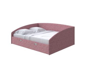 Мягкая Кровать Орматек Bono (Ткань: Рогожка Levis 62 Розовый) 90x190