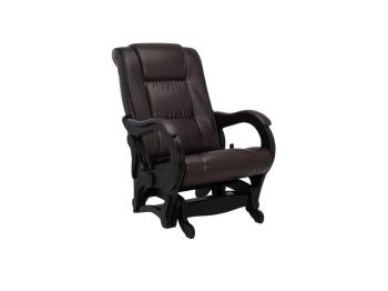 Кресло Кресло-качалка глайдер Elite (ЛДСП+ткань Vegas Lite Amber/Венге) 95x71
