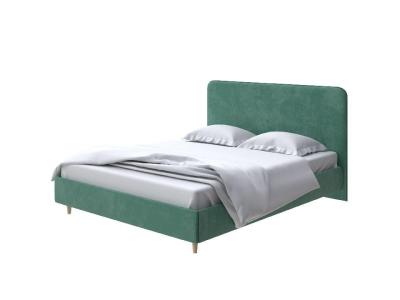 Мягкая Кровать Mia (Ткань: Велюр Casa Изумрудный) 180x200 фото #1