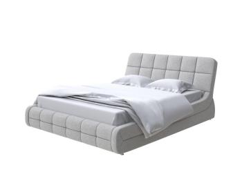 Мягкая Кровать Орматек Corso-6 (Искусственная шерсть Лама Светло-серый) 180x190